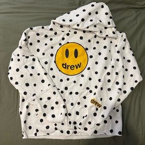 Drew House Mascot Deconstructed Polka Dot Hoodie
